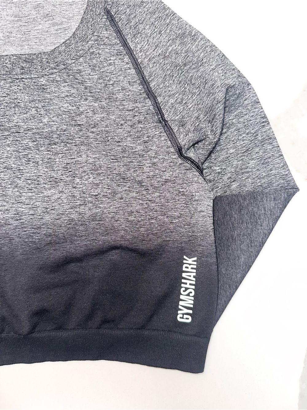 Gymshark Adapt Ombre Long Sleeve Crop Top - Picture 4 of 4
